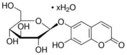 Sigma Aldrich Fine Chemicals Biosciences Esculin hydrate >=98% | 531-75-9