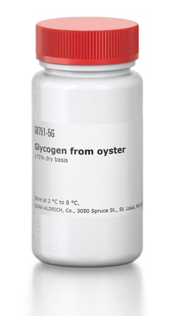 Sigma Aldrich Fine Chemicals Biosciences&nbsp;Glycogen from oyster | 9005-79-2 | MFCD00081547 | 5g