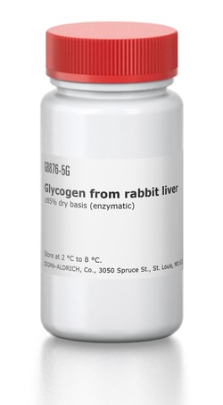 Sigma Aldrich Fine Chemicals Biosciences Glycogen from rabbit liver | 9005-79-2