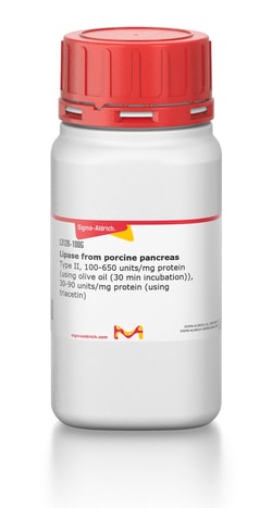 Sigma Aldrich Fine Chemicals Biosciences Lipase from porcine pancreas |