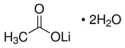 Sigma Aldrich Fine Chemicals Biosciences Lithium acetate dihydrate | 6108-17-4