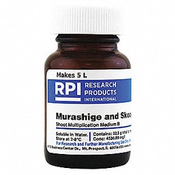 Sigma Aldrich Fine Chemicals Biosciences&nbsp;Murashige and Skoog Vitamin Solution, 50 mL