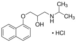 Sigma Aldrich Fine Chemicals Biosciences&nbsp;(+/-)-Propranolol hydrochloride | 318-98-9 | MFCD00012558 | 100 g