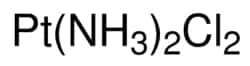 Sigma Aldrich Fine Chemicals Biosciences&nbsp;cis-Diammineplatinum(II) dichloride | 15663-27-1 | MFCD00011623 | 100 mg