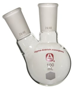 Sigma Aldrich Fine Chemicals Biosciences&nbsp;Aldrich two-neck round-bottom flask, 500 mL, 1 each