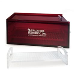 Braintree Scientific Red Gas Anesthetizing Box, 10