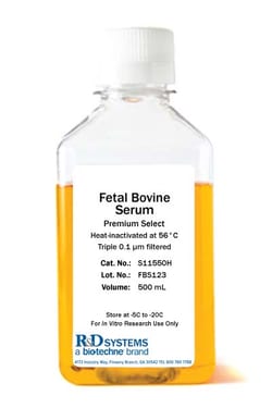 R Fetal Bovine Serum - Premium Select, Heat Inactivated, Quantity: Each