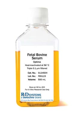 R Fetal Bovine Serum - Optima, Heat Inactivated, Quantity: Each of 1