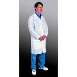 Sunrise Industries Inc POLYPRO LAB COAT 3 POCK 30/CS, Quantity: Case of