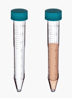 Labcon North America 15mL PerformR Polystyrene Centrifuge Tubes, 25 per Rack, Sterile