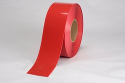 Ergomat Inc 4-Inch Durastripe X-treme Red, 200-Feet