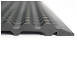 Ergomat Inc Ergomat Nitril 2' x 3' Anti-Fatigue Mat, Black