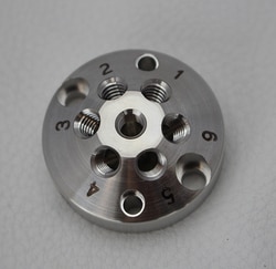 Leap PAL Parts VICI Valco Stator Cheminert 6 Port Selector 0.40mm (VAL.C5-2006D-CTC)