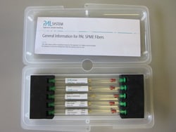 Trajan Scientific&nbsp;CTC Analytics PAL System 100 um, PAL GC SPME Fiber, Polydimethylsiloxane(PDMS), Red, 5 Pack