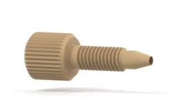 Trajan Scientific&nbsp;Idex One-Piece Fingertight Long, PEEK, 10-32 Coned, for 1/16