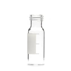 Trajan Scientific&nbsp;La-Pha-Pack , Vial, Screw, 12x32mm, Clear With marking Ppanel, 9mm, 100 Pack. Made in Germany.