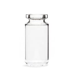 Trajan Scientific&nbsp;La-Pha-Pack , Vial, 10mL, Headspace, Crimp, Clear, Round Bottom, 23x46mm, 100 Pack. Made in Germany.