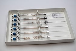 Leap PAL Parts L-MARK Brand  50l Syringe, FN, GT, 22gs, NDL Length 51mm, Pt. Style 3, Plunger Tip PE, 6 Pack