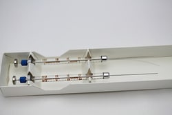 Leap PAL Parts L-MARK Brand  50l Syringe, FN, GT, 22gs, NDL Length 51mm, Pt. Style 3, Plunger Tip PTFE, 2 Pack