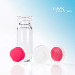 Leap PAL Parts L-MARK Brand  Cap, Snap, Natural, Red PTFE/Silicone, 11mm, 100 Pack