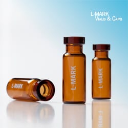 Leap PAL Parts L-MARK Brand, Vial, Crimp, Amber, 2mL, 12x32mm mm, Certified
