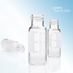 Leap PAL Parts L-MARK 2 mL Clear Screw closure Vials, 12×32 mm, Marking