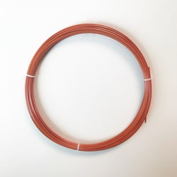Leap PAL Parts PEEK Tubing, Solid Layer Color Coded PEEK Tubing (Orange) - 1/16