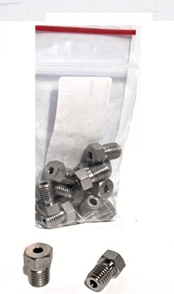 Leap PAL Parts VICI Valco Nut, Standard, 1/8" For Valco Valve, Stainless