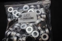Leap PAL Parts Headspace Cap Crimp 20mm Black Butyl, 3mm, 100 Pack, Quantity: