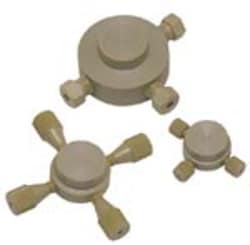 Leap PAL Parts VICI Valco Tee Fingertight, PEEK, High Pressure, 1/16" Tubing