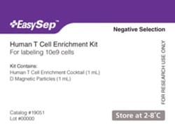STEMCELL Technologies EasySep Human T Cell Enrichment Kit, For processing: