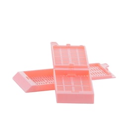 IMEB, Inc Print-Select Print Cassette, One-Piece, Taped and Stacked, Pink, 25 Cassettes per Sleeve, 40 Sleeves per Case, 1000 Total