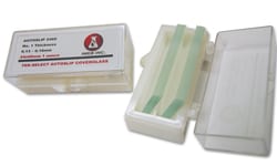 IMEB, Inc&nbsp;Tek-Select Autoslip Coverslips 10 per Case, 24x50, Autoslips Coverslips Specifically Designed for Instruments That Automatically Apply Cover Glass, Slides Have a No. 1 Mm Thickness