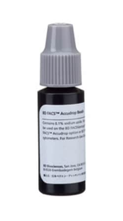 BD Cell Analysis 3P Accudrop Beads, single population of 6-µm particles,