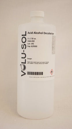 Volu Sol Acid Alcohol Decolorizer, 32 oz / 1 L, Volu-Sol, Quantity: Each