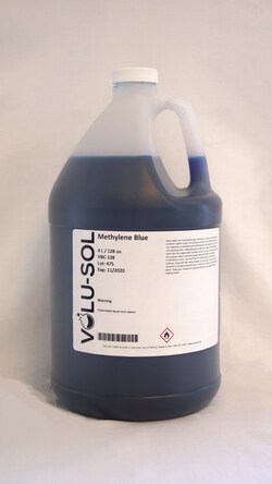Volu Sol Methylene Blue, 128 oz / 3.78 L, Volu-Sol, Quantity: Each of 1