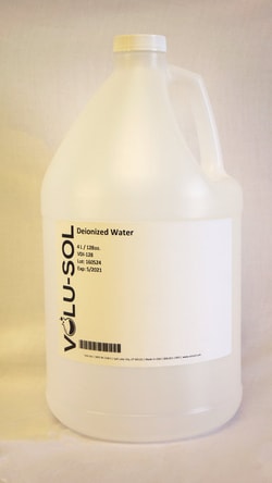 Volu Sol Deionized Water, 128 oz / 3.78 L, Volu-Sol, Quantity: Each of