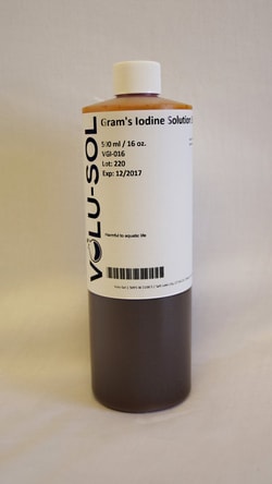 Volu Sol Gram's Iodine Solution Stabilized, 16 oz / 500 mL, Volu-Sol, Quantity:
