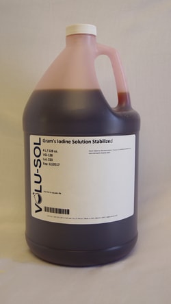 Volu Sol Gram's Iodine Solution Stabilized, 128 oz / 3.78 L, Volu-Sol,