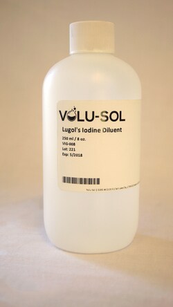 Volu Sol Lugol's Iodine (Diluent Included), 4 mL & 8 oz / 250 mL, Volu-Sol™