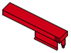 Cobex Recorders Inc Red Ink Pen Cartridge (r25-2), 6/pk, Quantity: Pack