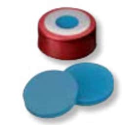 Gerstel Magnetic Crimp Caps, PFTE, White, 100/Pack
