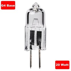 Bulbman Inc JC 6 Votk, 20 Watt Halogen Bulb, G4 Bi-pin Base, Quantity: