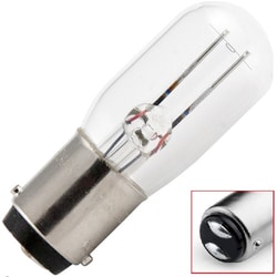 Bulbman Inc USHIO 6 Volt, 15 Watt, Incandescent 8018 Bulb, Quantity: Each
