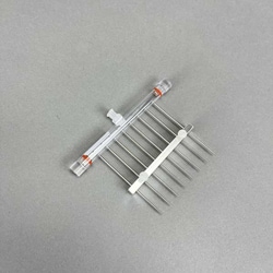 V ASPIRATION MANIFOLD, 8 Channel, 8 Well, Deep Well, 19 Gauge, SS Tubes,