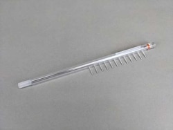 V&P Scientific Inc&nbsp;ASPIRATION WAND, 12 Channel, 96 Deep Well, 20 Gauge Tubes, 14mm Long, 9mm Spacing, Polycarbonate