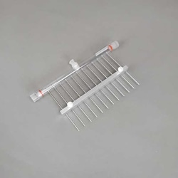V ASPIRATION MANIFOLD, 12 Channel, 12 Well, Deep Well, 19 Gauge, SS Tubes,