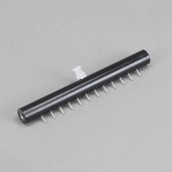 V&P Scientific Inc ASPIRATION MANIFOLD, 12 Channel, 12 Well, Standard, 19 Gauge, SS Tubes, 7mm Long, 9mm Spacing, Polypropylene
