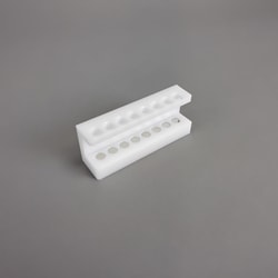 V&P Scientific Inc&nbsp;MAGNETIC RACK, 8 Flip Top Microcentrifuge Tubes, 1.5mL or 2.0mL Volume, Bottom Position