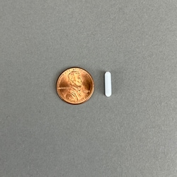 V&P Scientific Inc&nbsp;STIR ELEMENT, CYLINDER, AlNiCo Magnet, 5.5MGO, PTFE Encapsulated, Used in Bottles, Microplates, Tubes/Vials, 100/pack